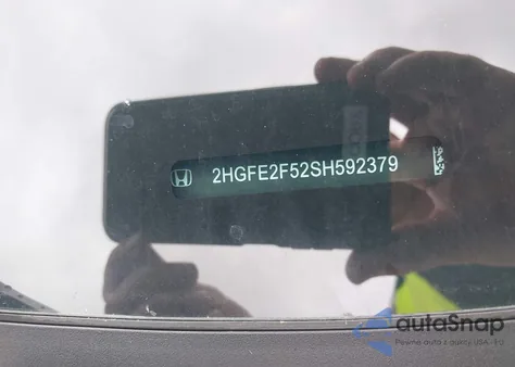 2025 Honda Civic Sport from USA, damaged, VIN 2HGFE2F52SH592379